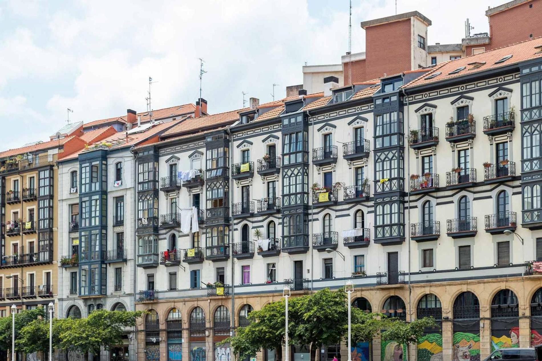 Old Town Core Next To Plaza Nueva Bilbao Dış mekan fotoğraf